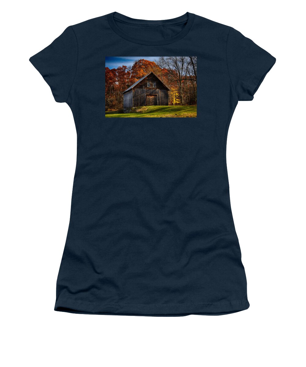 Nature Women's T-Shirt featuring the photograph The Chester Farm by Tricia Marchlik