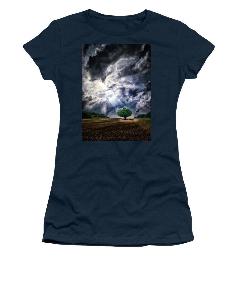 Tree Women's T-Shirt featuring the photograph The Chosen by Mark Fuller