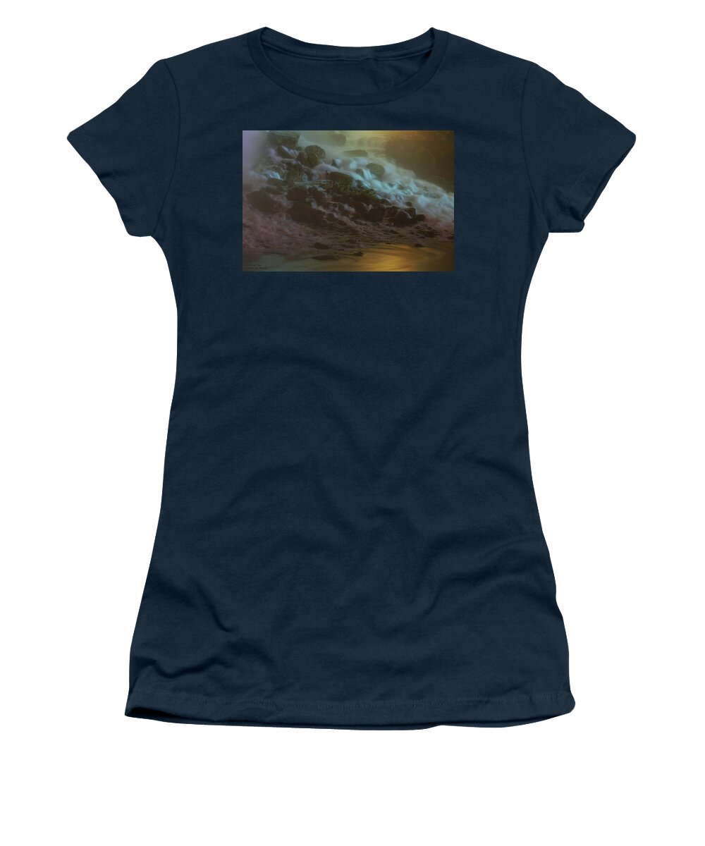 Niagara Falls Women's T-Shirt featuring the photograph The Colours Of Niagara Falls - 3 by Hany J