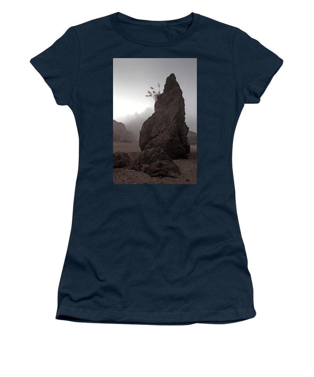 Rock Women's T-Shirt featuring the photograph The Flower Girl by Mark Alder