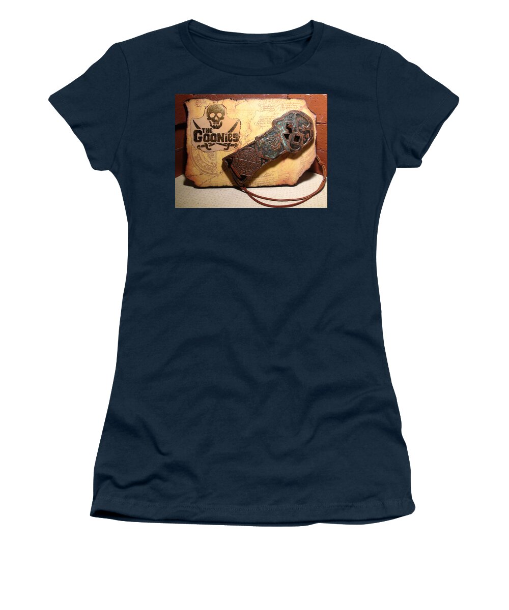 The Goonies Women's T-Shirt featuring the digital art The Goonies by Maye Loeser