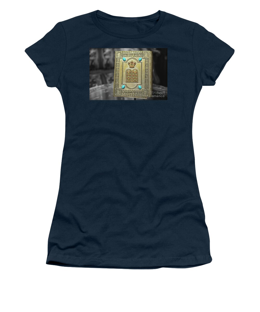 The Holy Scriptures Women's T-Shirt featuring the photograph The Holy Scriptures by Olga Hamilton
