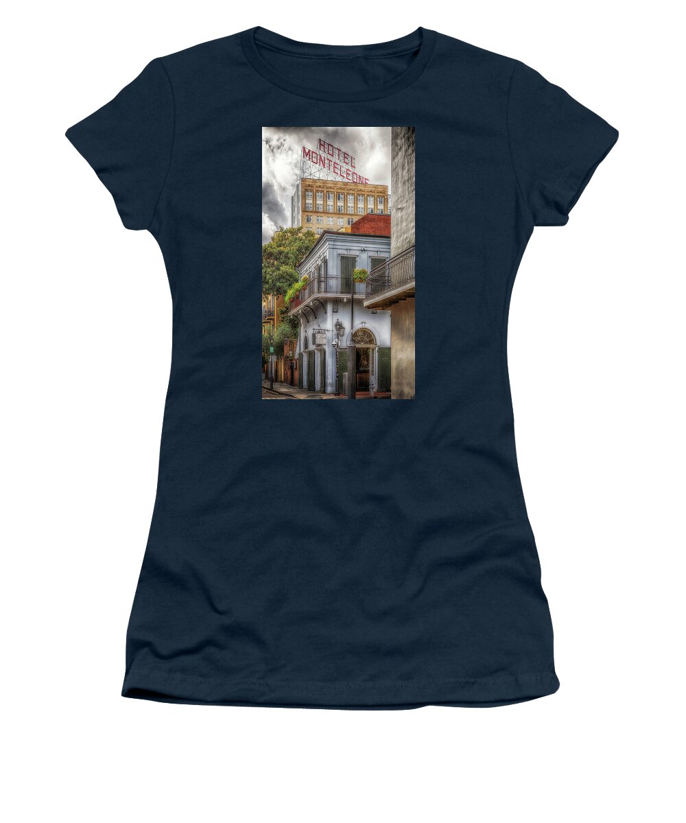 Old Absinthe House Women's T-Shirt featuring the photograph The Old Absinthe House by Susan Rissi Tregoning