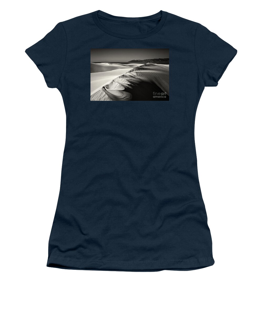 Landscape Women's T-Shirt featuring the photograph The Sands Of Time by Mimi Ditchie