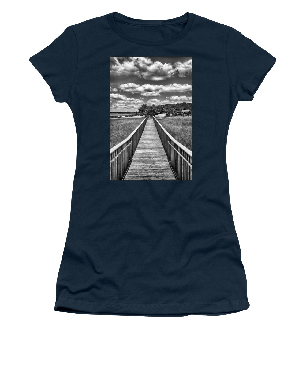 Nature Women's T-Shirt featuring the photograph The Shell Mound by Howard Salmon