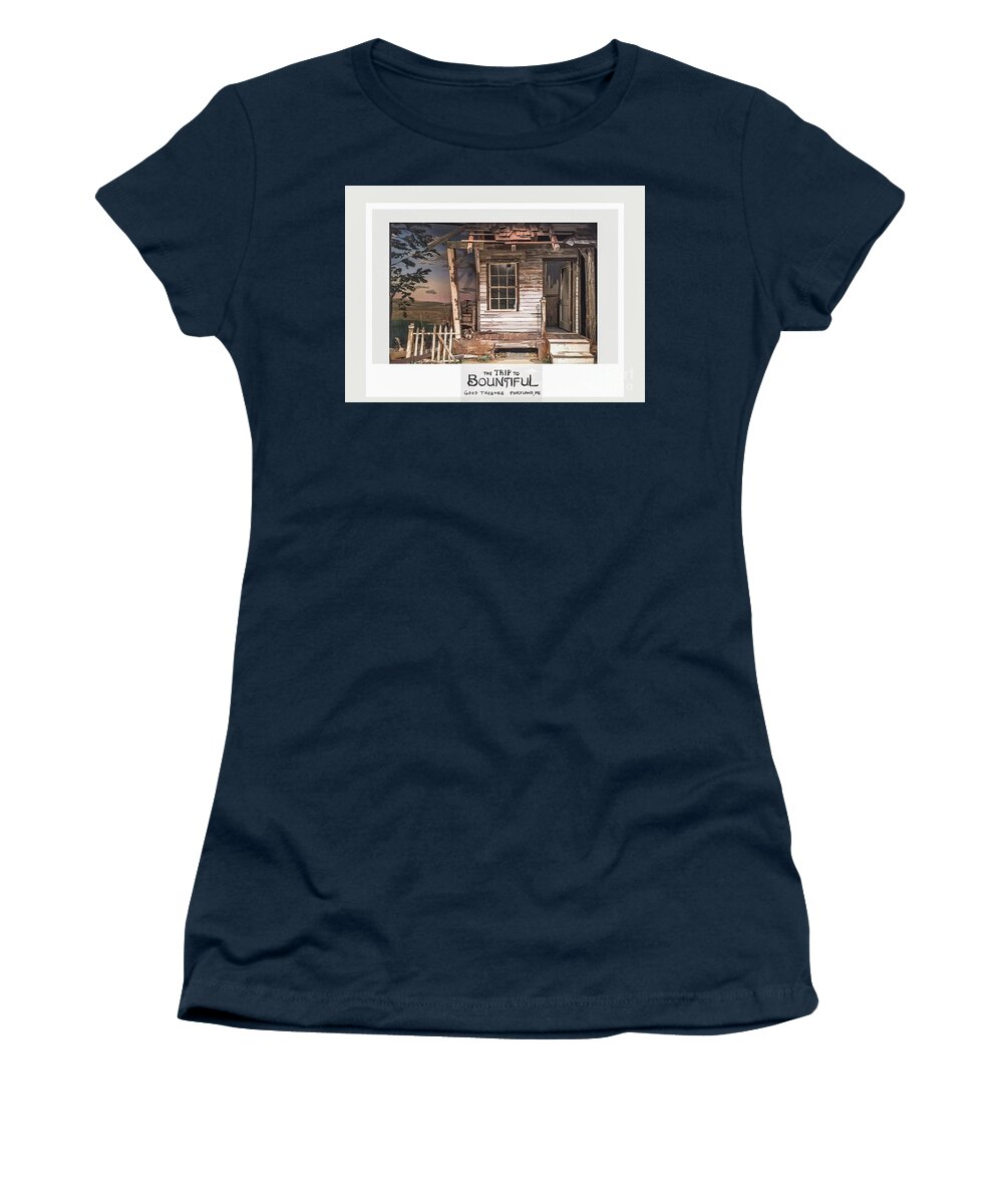  Women's T-Shirt featuring the painting the Trip To Bountiful by Francois Lamothe