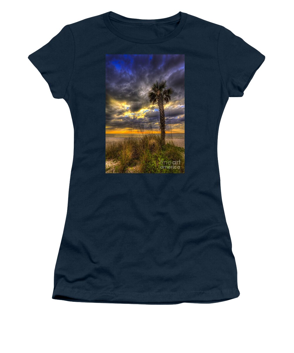 Light From Above Women's T-Shirt featuring the photograph This Is Your Spot by Marvin Spates