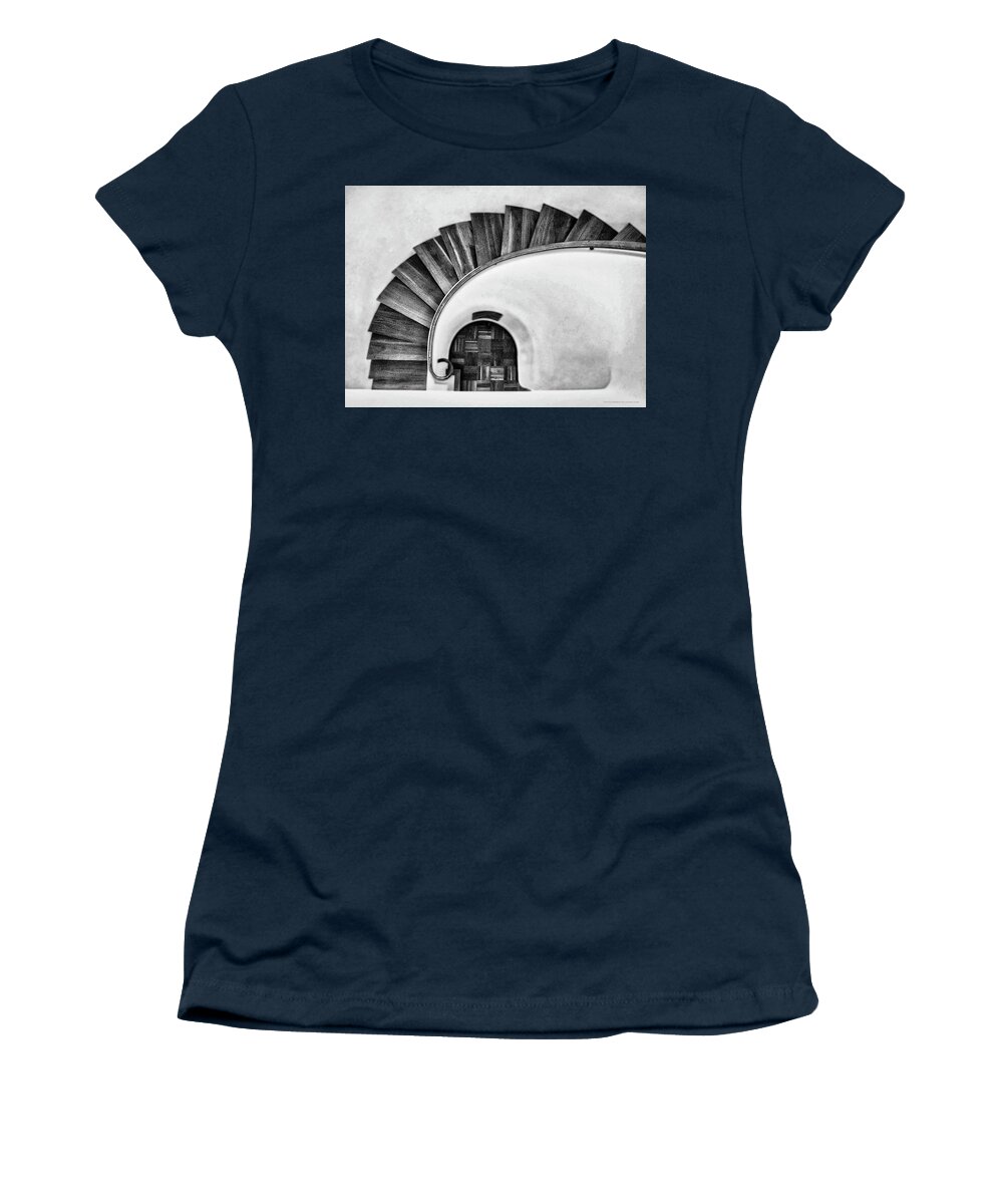 Architecture Women's T-Shirt featuring the photograph Time Passages by Denise Dube