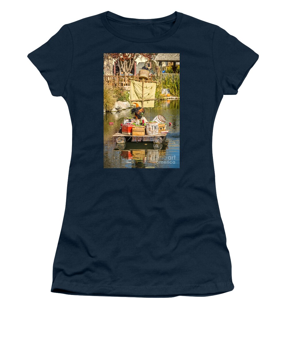Halloween Women's T-Shirt featuring the photograph TNT Witch by Sue Smith