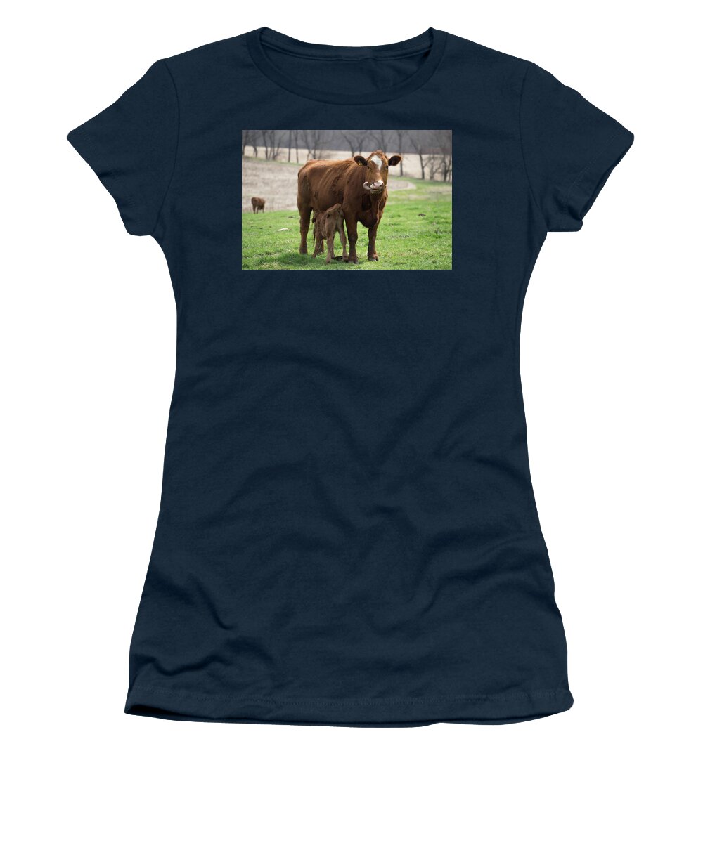 Tongue Women's T-Shirt featuring the photograph Tongue by Brooke Bowdren