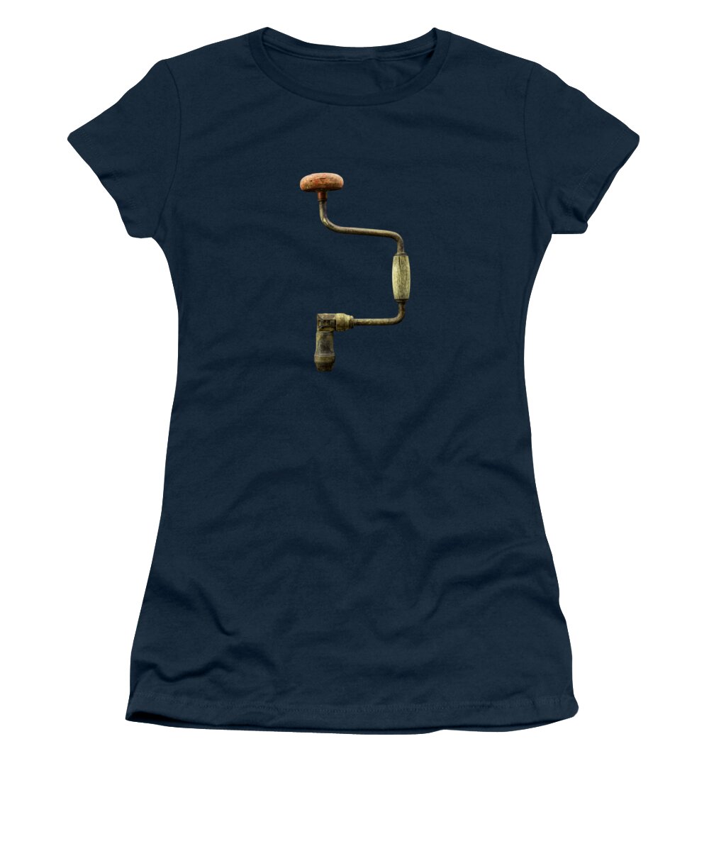 Antique Women's T-Shirt featuring the photograph Tools On Wood 58 by YoPedro