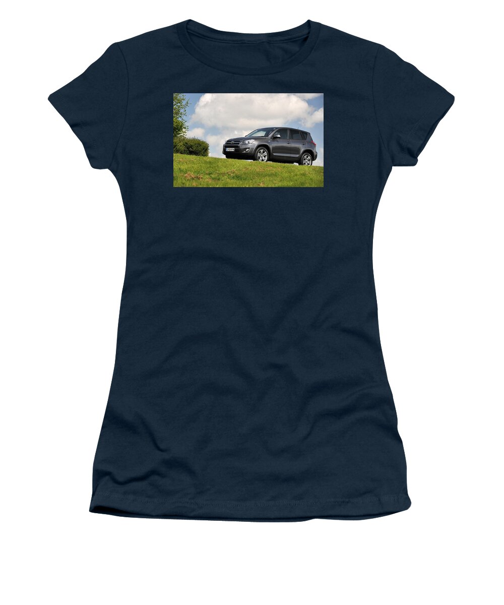 Toyota Women's T-Shirt featuring the digital art Toyota by Maye Loeser