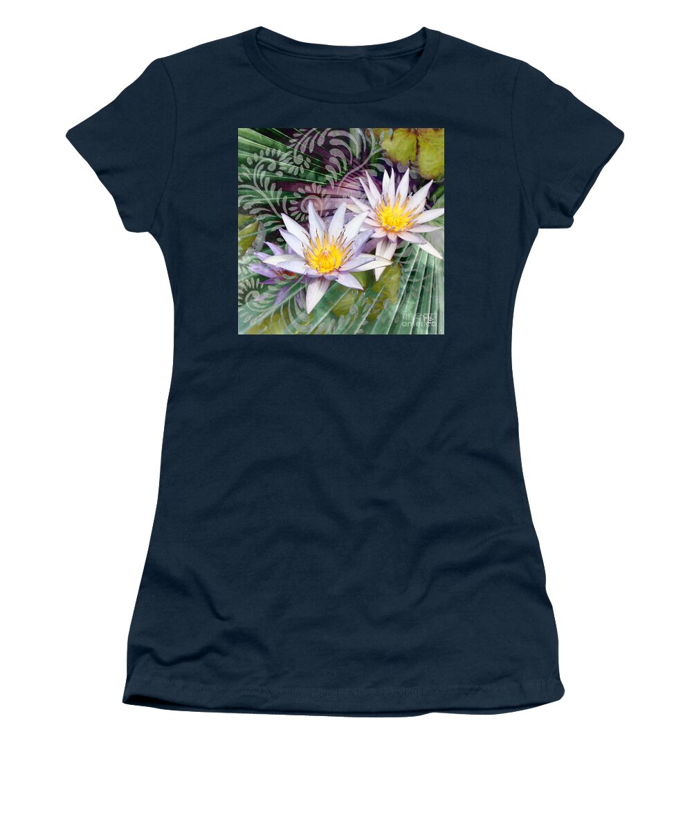 Floral Women's T-Shirt featuring the photograph Tranquilessence by Christopher Beikmann