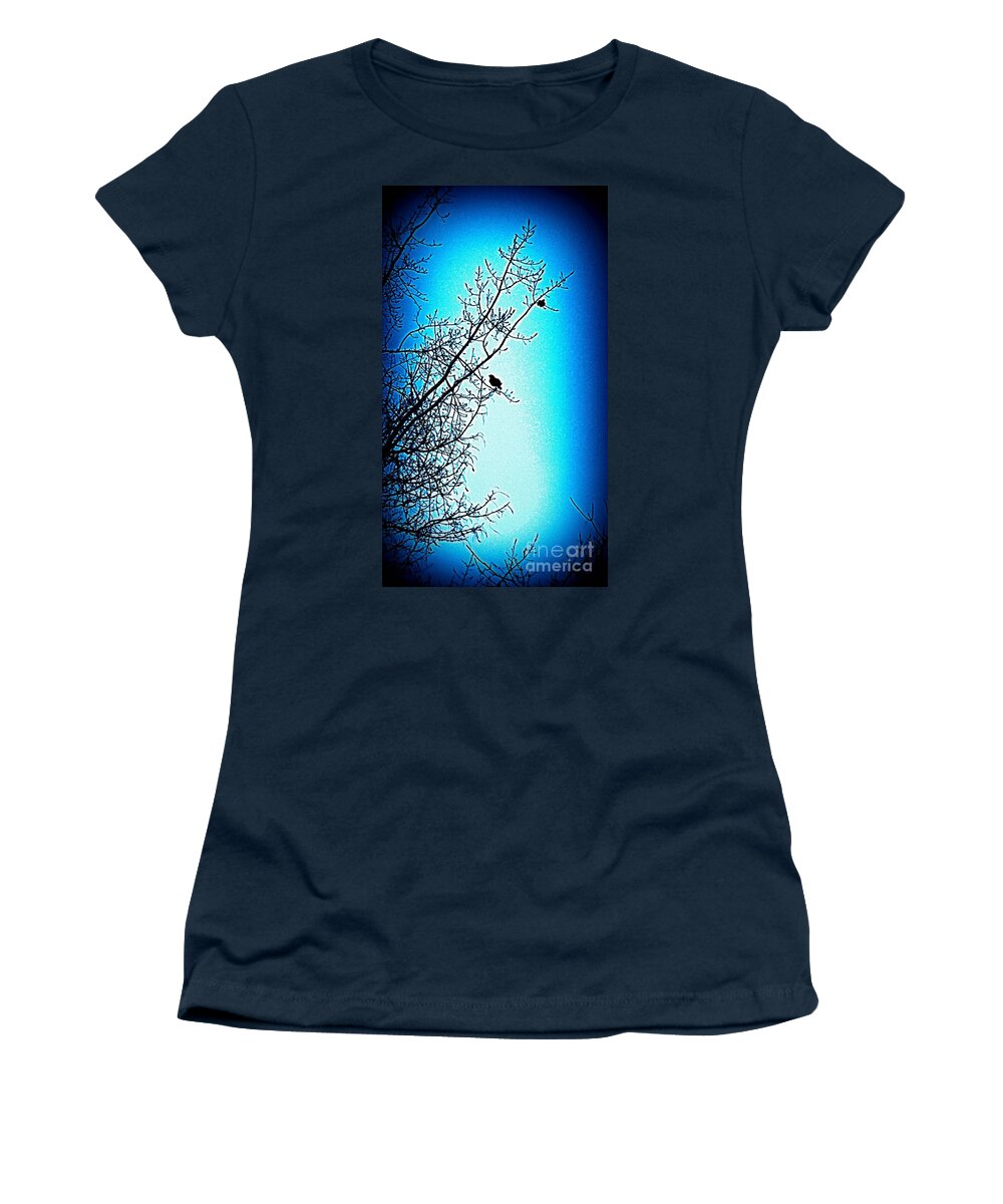 Tree Women's T-Shirt featuring the photograph Tranquility by Diamante Lavendar