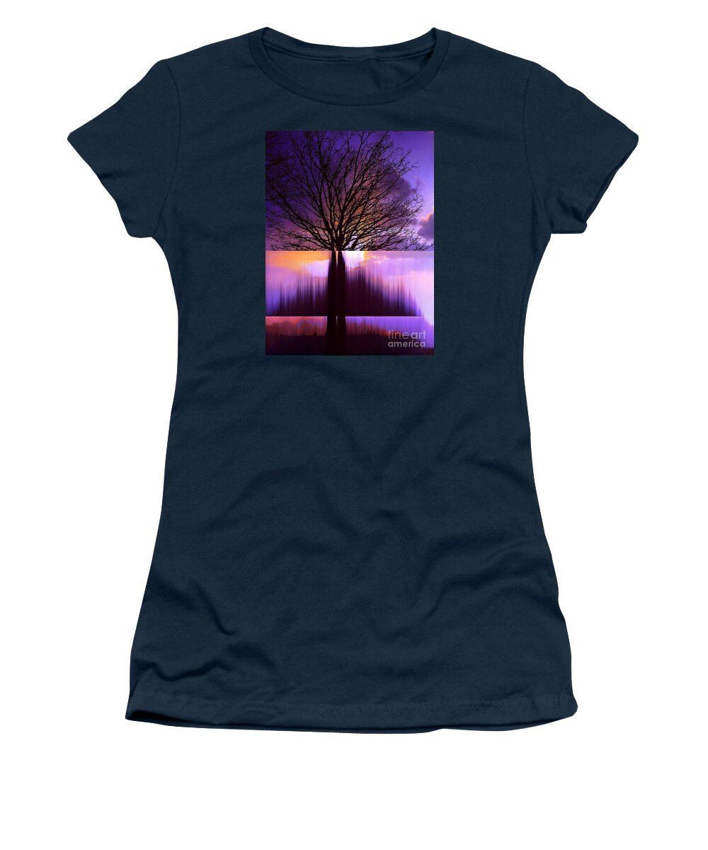 Sales Women's T-Shirt featuring the photograph Disturbing the Rule of Thirds by Jenny Revitz Soper