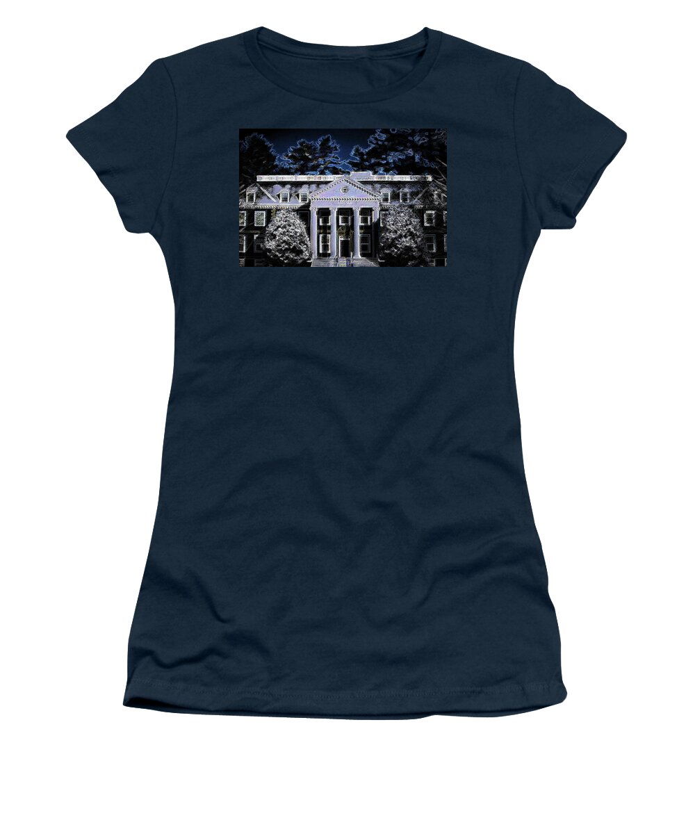 Dartmouth College Women's T-Shirt featuring the photograph Tuck by DJ Fessenden