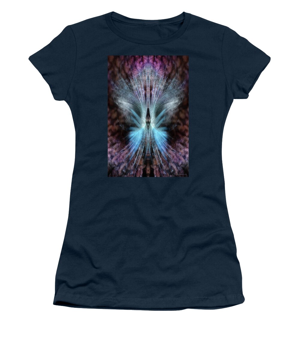 Passion Women's T-Shirt featuring the digital art Unbridled Passion by WB Johnston