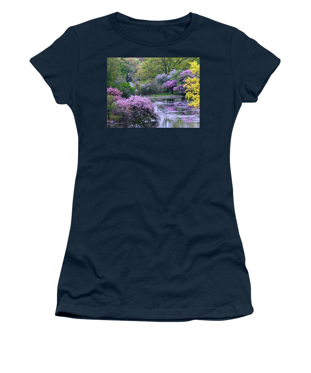 Spring Women's T-Shirt featuring the photograph Under Spring's Spell by Living Color Photography Lorraine Lynch