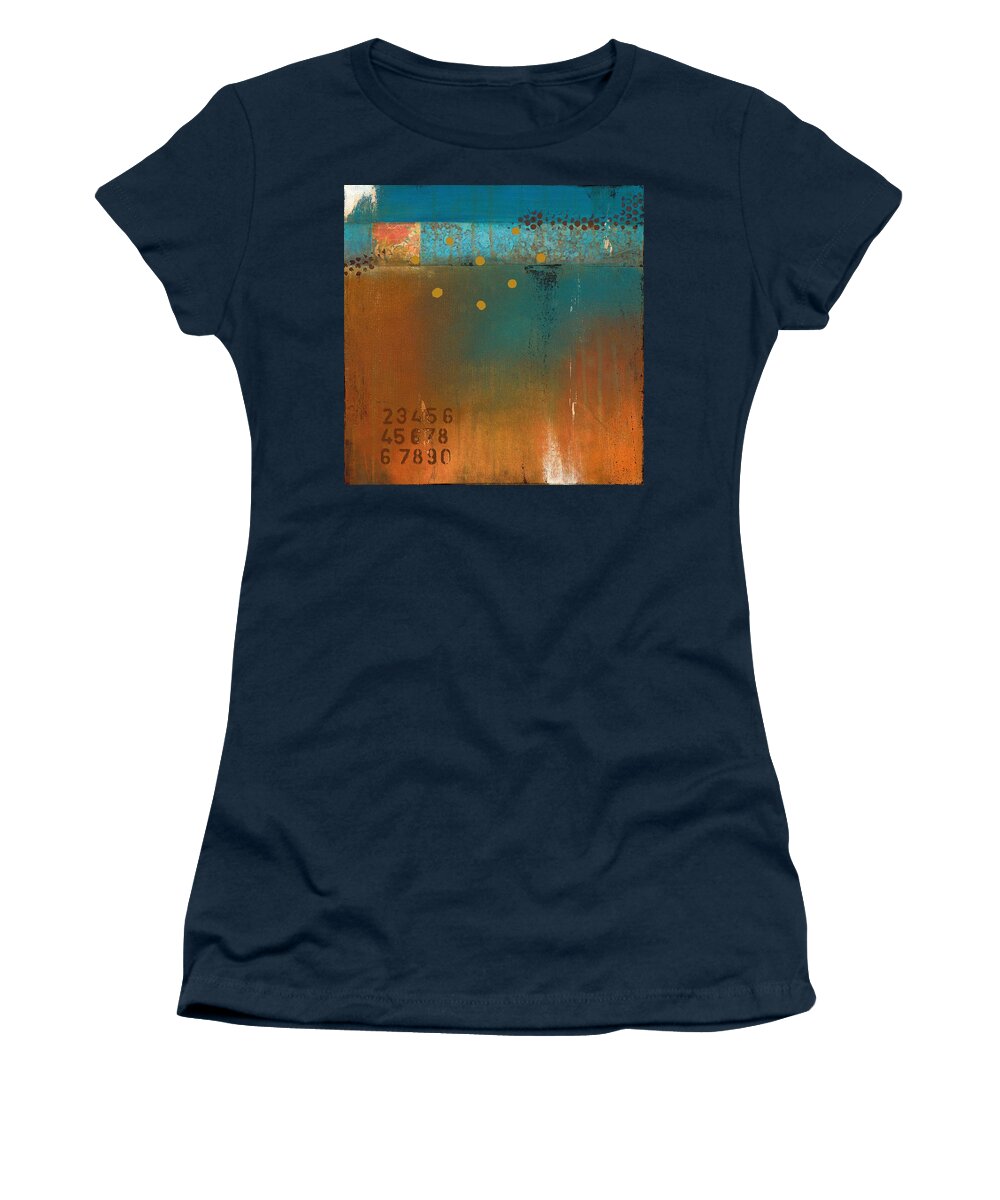 Acrylic Women's T-Shirt featuring the painting Unexpected by Brenda O'Quin
