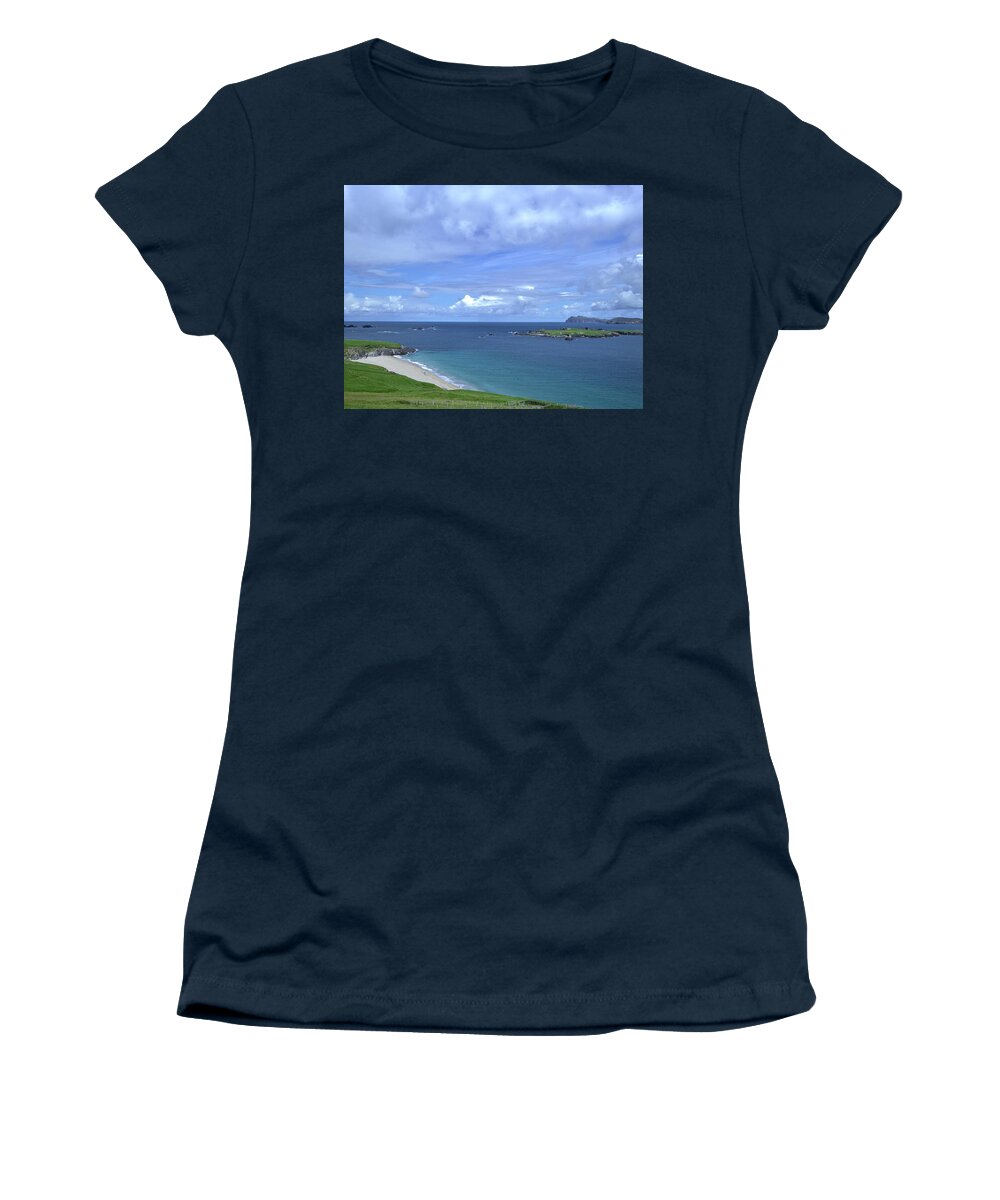 Seascape Women's T-Shirt featuring the photograph View Blasket Island #g0 by Leif Sohlman