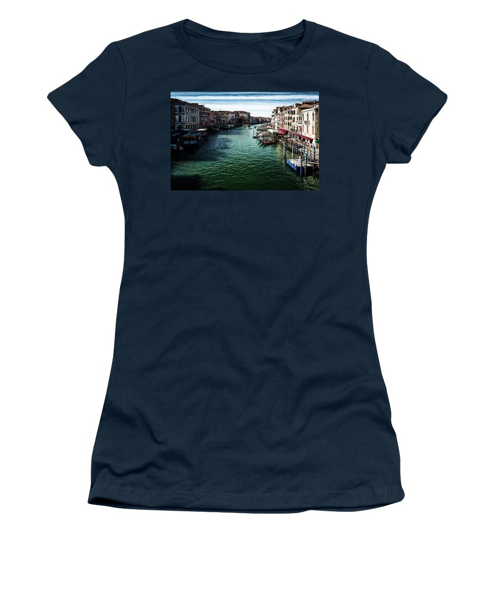 View Women's T-Shirt featuring the photograph View from Rialto by M G Whittingham