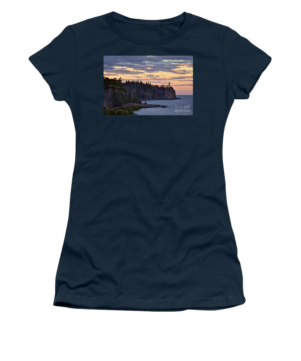 Photography Women's T-Shirt featuring the photograph Waiting for the Light by Larry Ricker