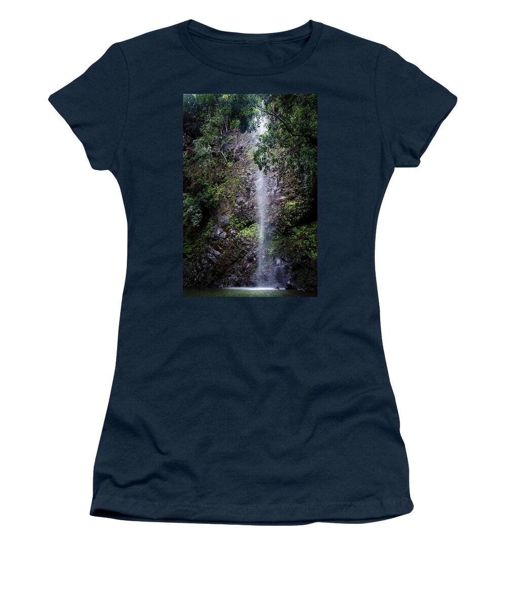 Waterfalls Women's T-Shirt featuring the photograph Waterfall by Daniel Murphy