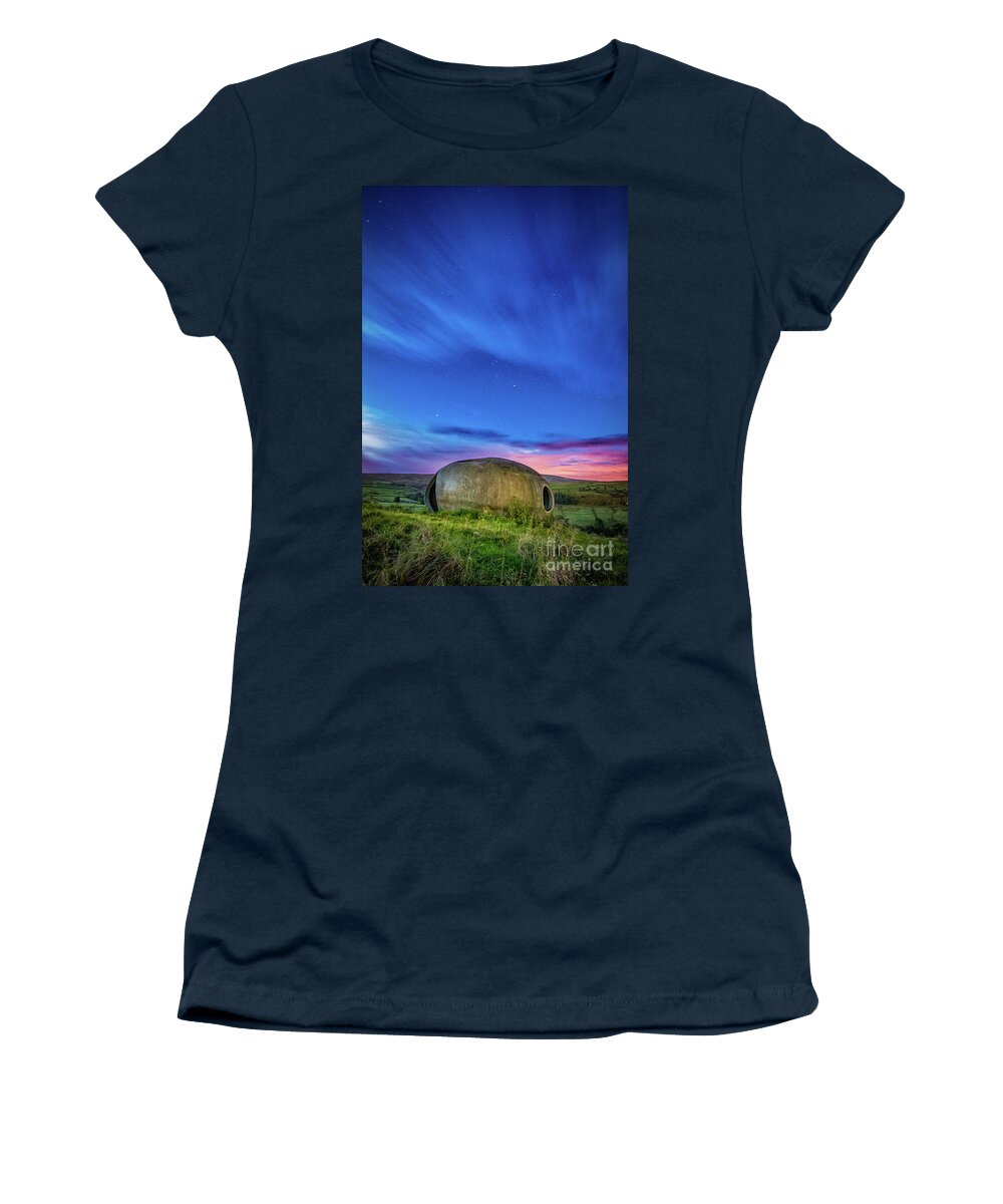 Atom Women's T-Shirt featuring the photograph When the dawn is breaking... by Mariusz Talarek