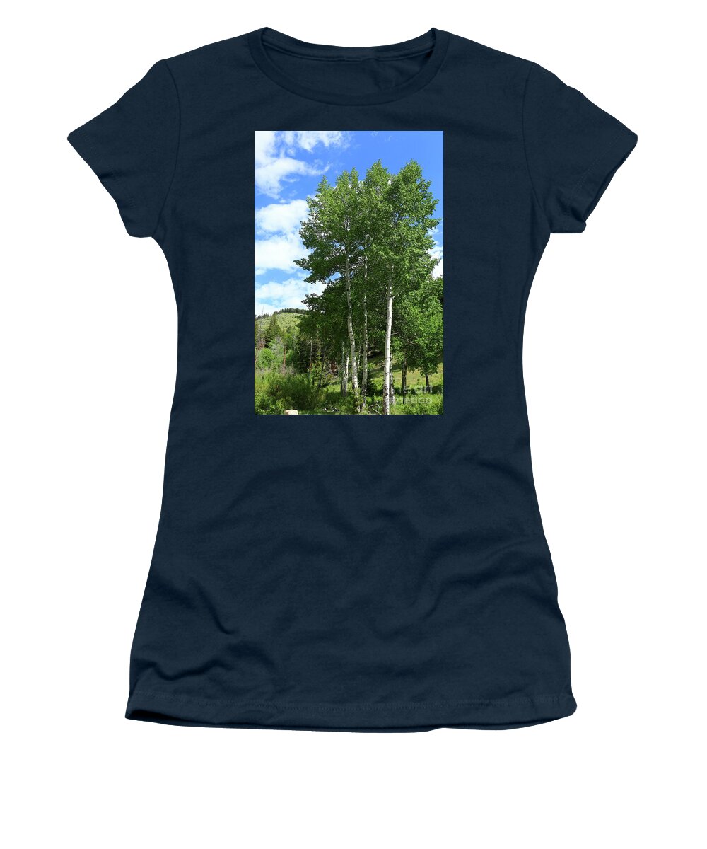 Park Women's T-Shirt featuring the photograph When Will I See You Again by Christiane Schulze Art And Photography