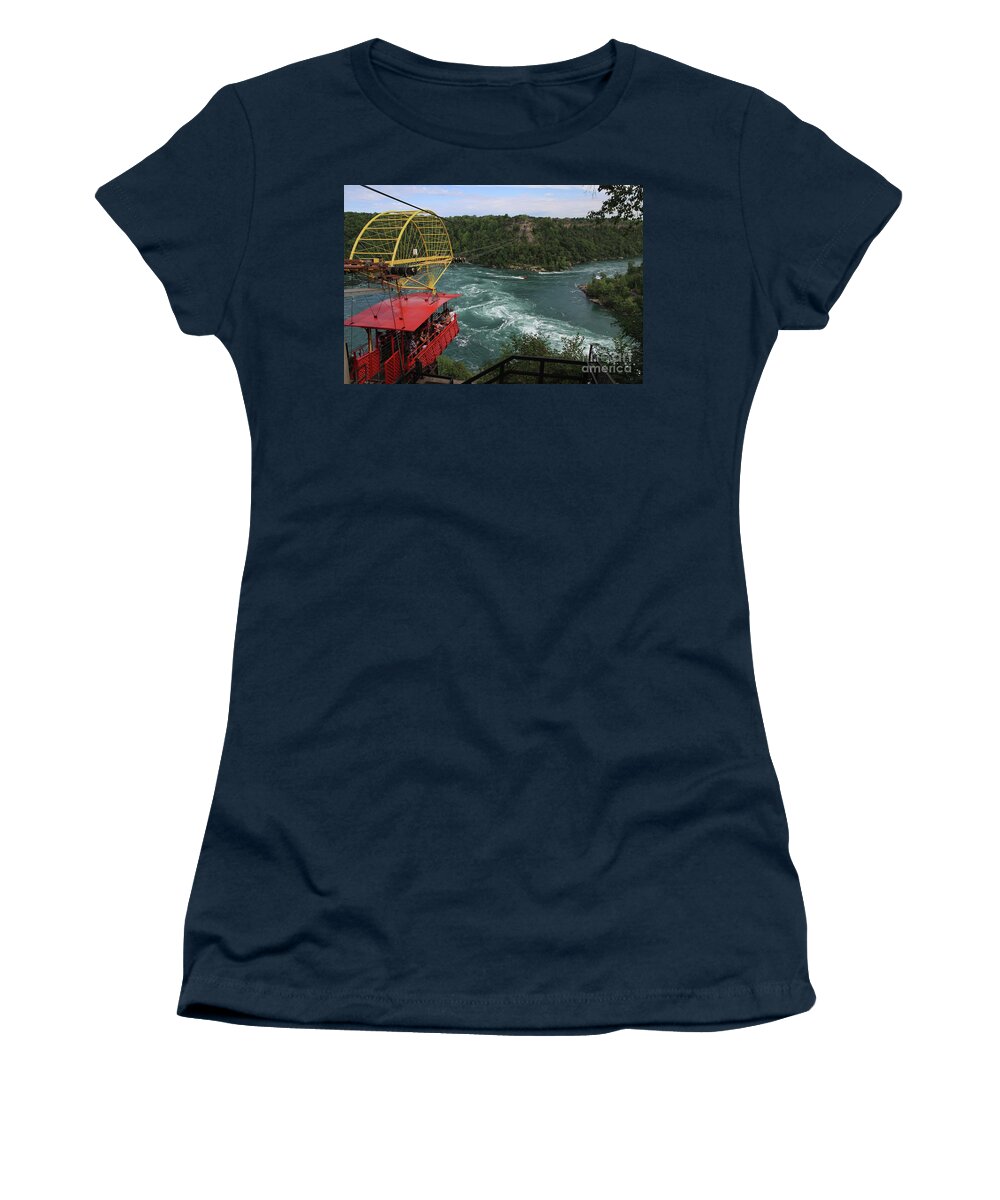 Aero Car Women's T-Shirt featuring the photograph Whirlpool Aero Car by Teresa Zieba