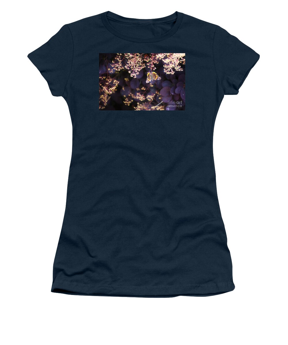 Flowers Women's T-Shirt featuring the photograph Wichita hangout by Merle Grenz
