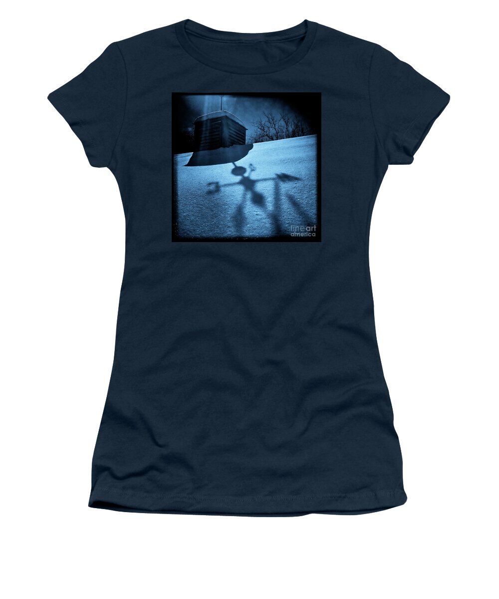 Snow Women's T-Shirt featuring the photograph Winds of Change by Kevyn Bashore