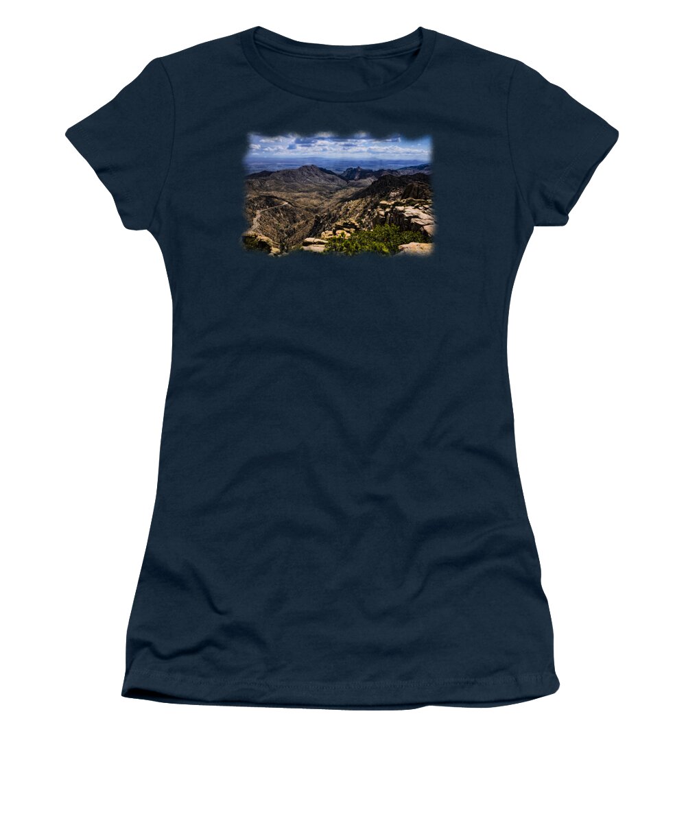Arizona Women's T-Shirt featuring the photograph Windy Point No.11 by Mark Myhaver