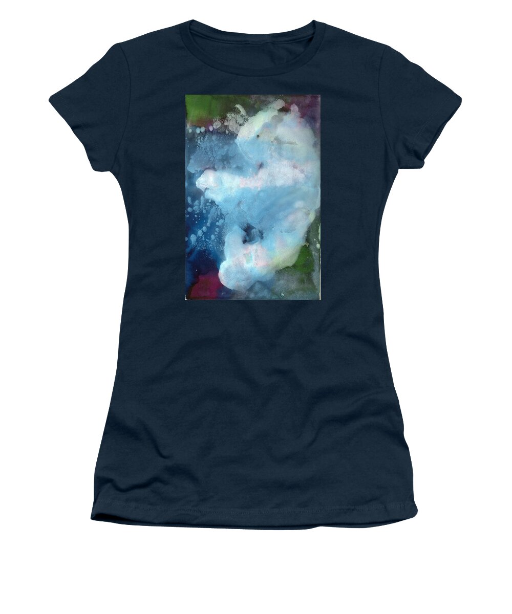  Women's T-Shirt featuring the painting Witness by Sperry Andrews