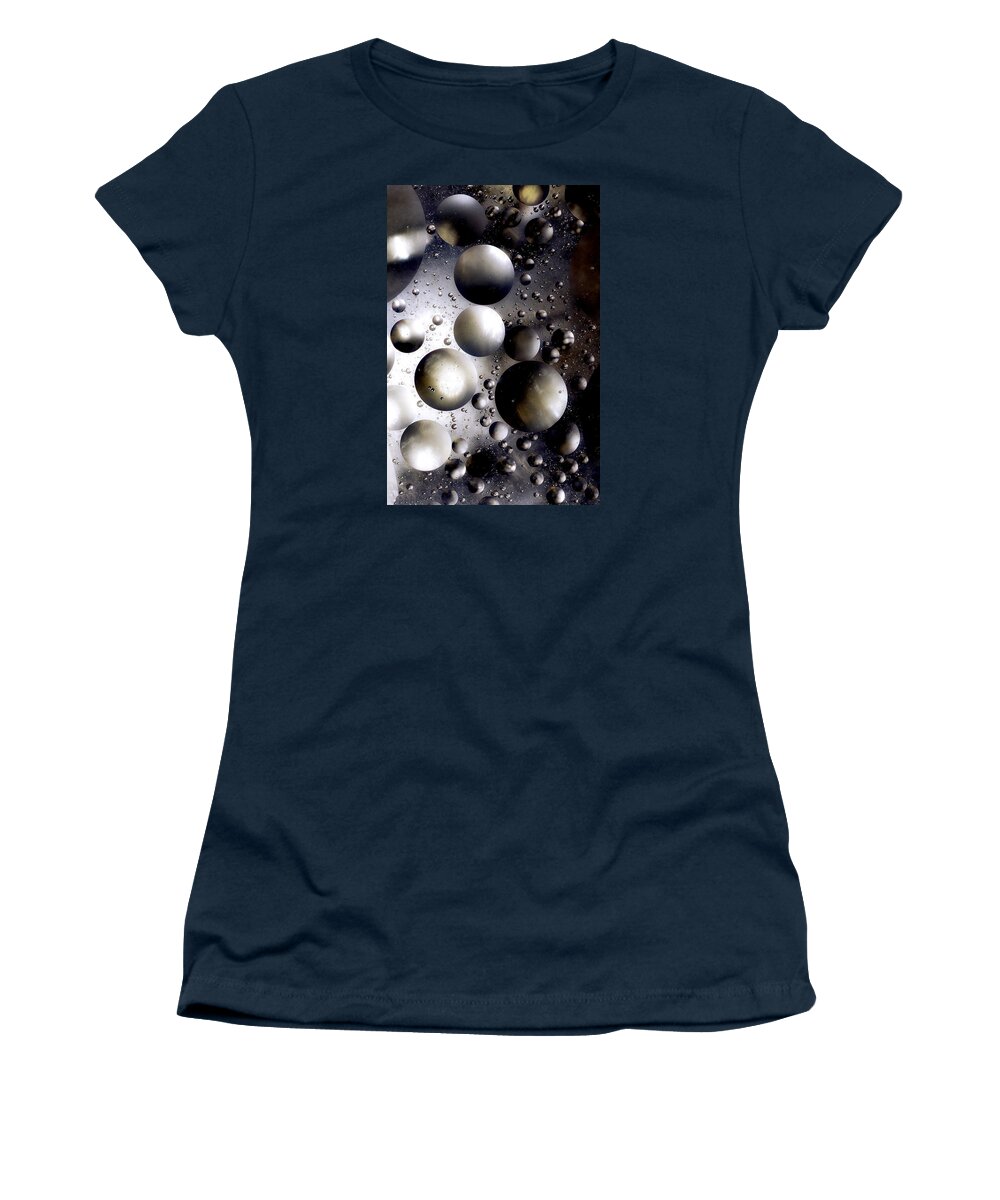 Abstract Women's T-Shirt featuring the photograph Wo 64 by Gene Tatroe