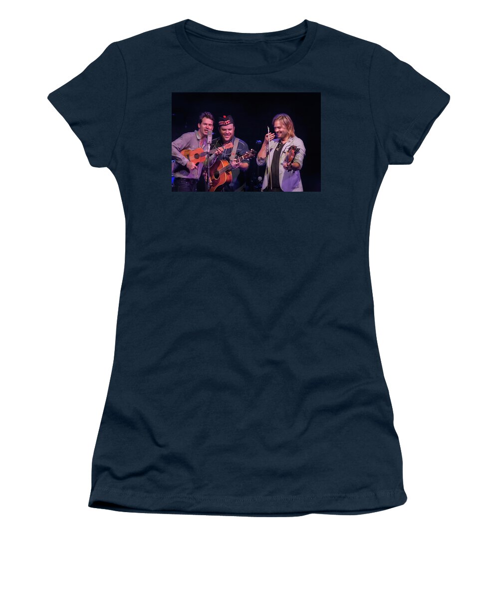 Ketch Secor Women's T-Shirt featuring the photograph Ketch Secor and Chance McCoy #1 by Micah Offman
