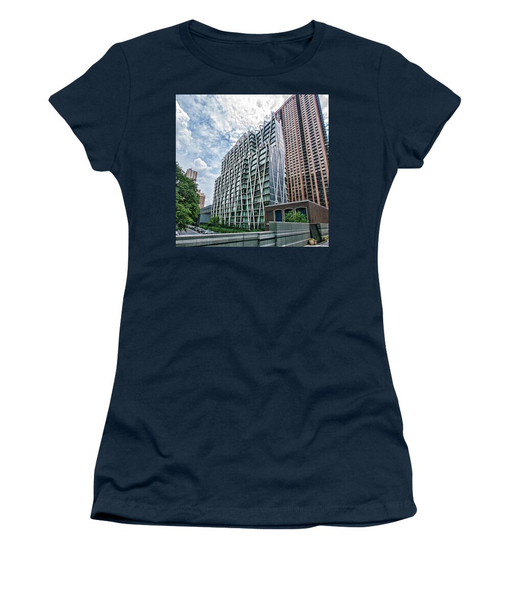 170 Amsterdam Avenue Women's T-Shirt featuring the photograph 13Jul17 0200 by Steve Sahm