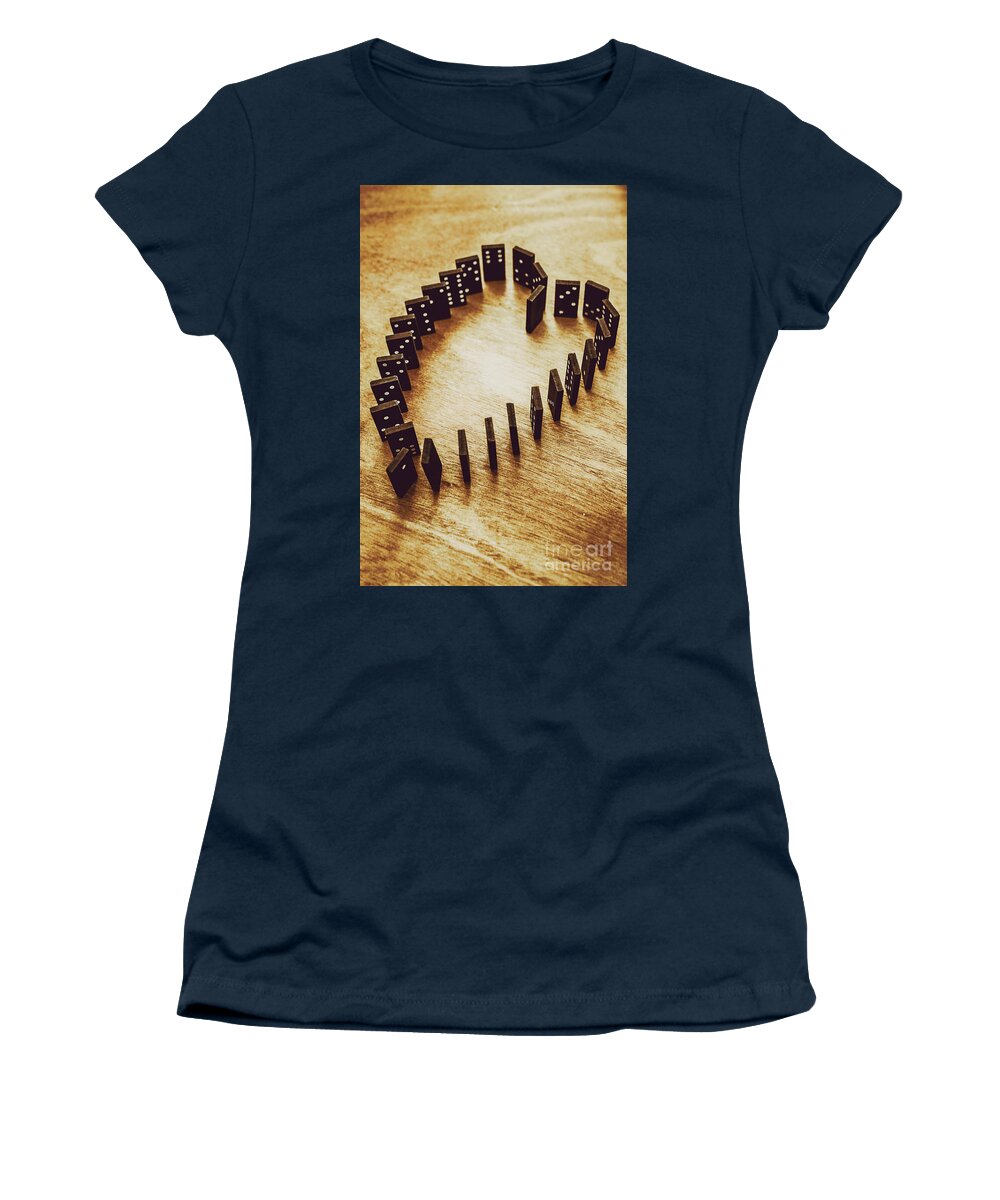 Love Women's T-Shirt featuring the photograph A risk and a chance by Jorgo Photography