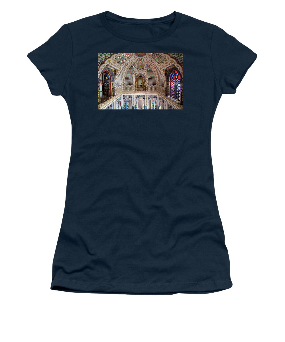 Abandoned Women's T-Shirt featuring the photograph Abandoned Castle of Sammezzano by Roman Robroek