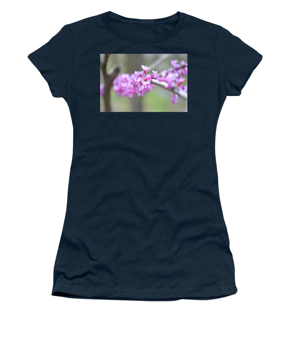 Red Buds Women's T-Shirt featuring the photograph Absence by Michelle Wermuth