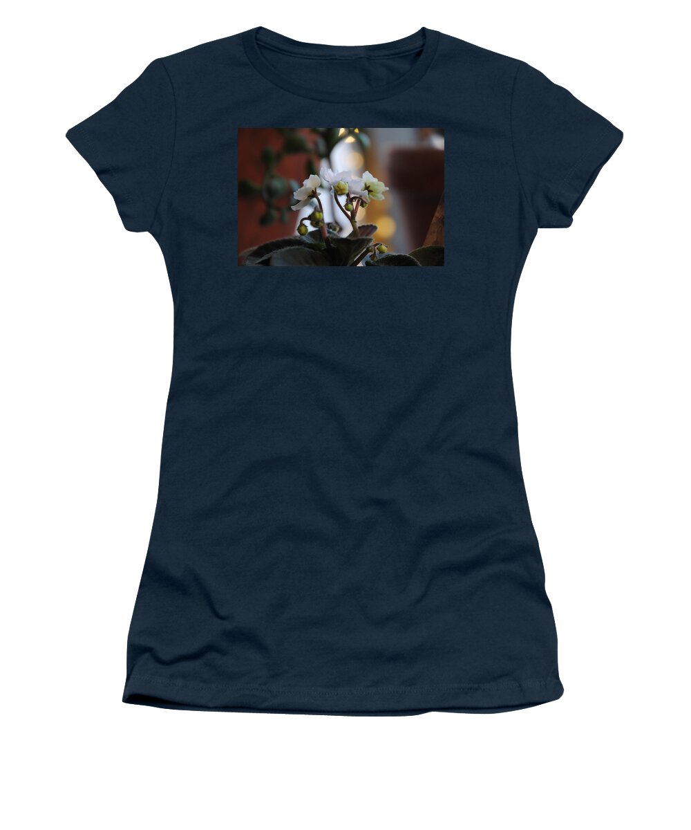 Flower Women's T-Shirt featuring the photograph African Jade by Vallee Johnson