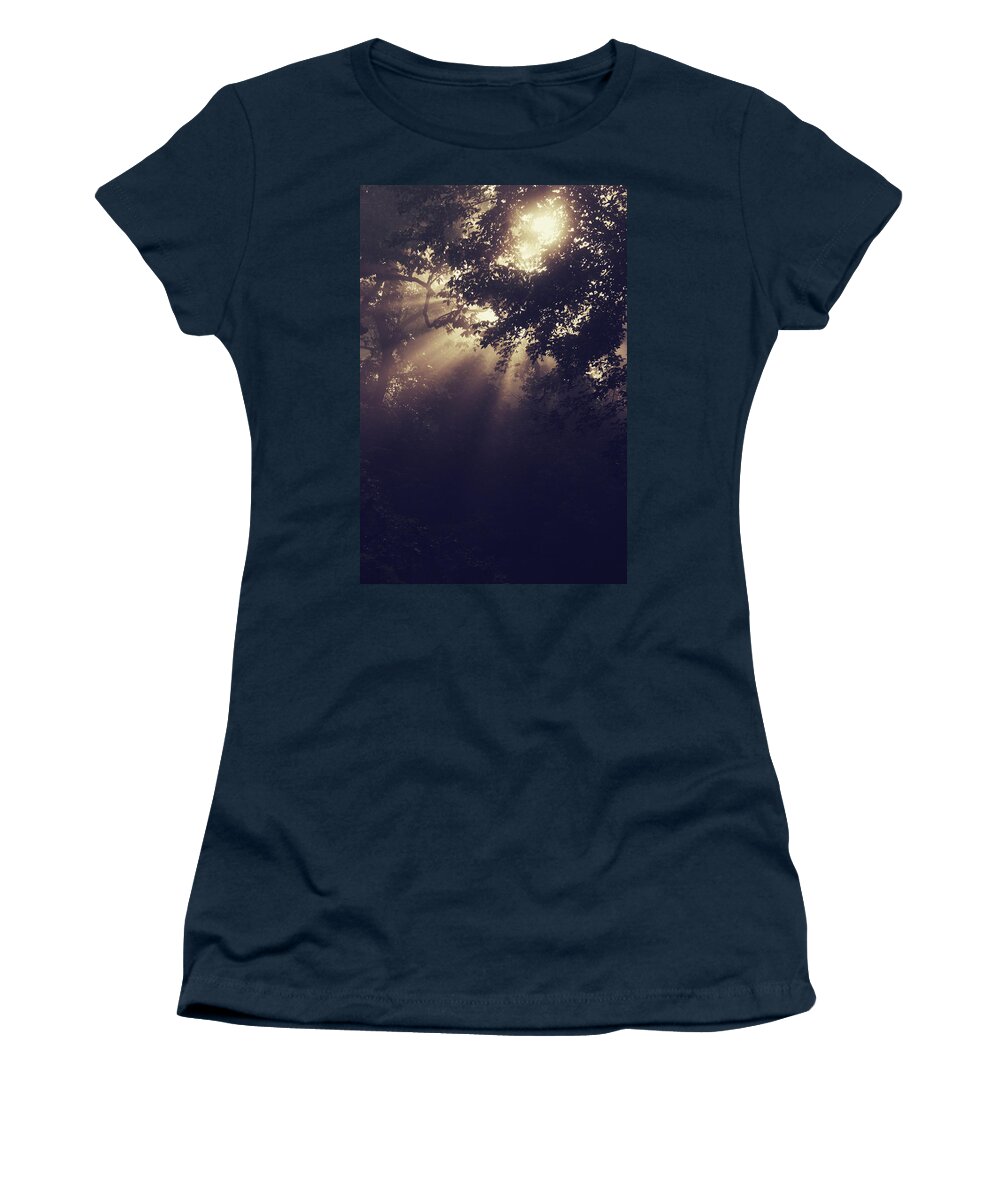 Sun Beams Women's T-Shirt featuring the photograph Angels Called Home by Michelle Wermuth