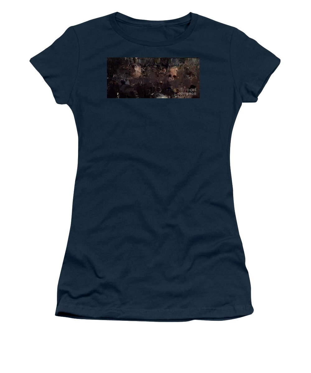 Assembly Women's T-Shirt featuring the painting Assembly by Matteo TOTARO