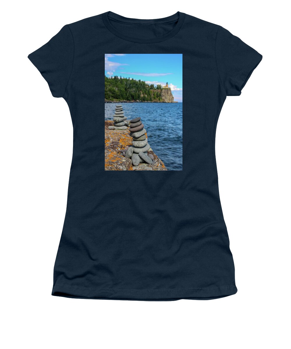 Nature Women's T-Shirt featuring the photograph Balanced Life by Laura Smith