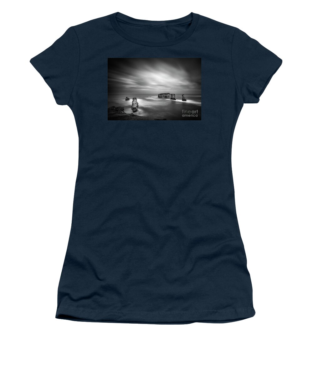 Kremsdorf Women's T-Shirt featuring the photograph Bay Of Islands by Evelina Kremsdorf