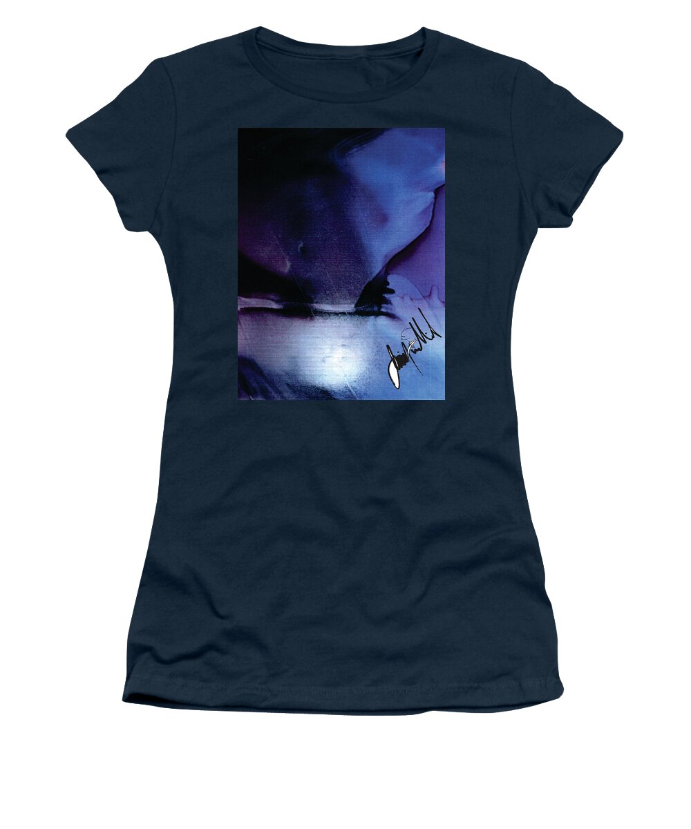  Women's T-Shirt featuring the digital art Belly by Jimmy Williams