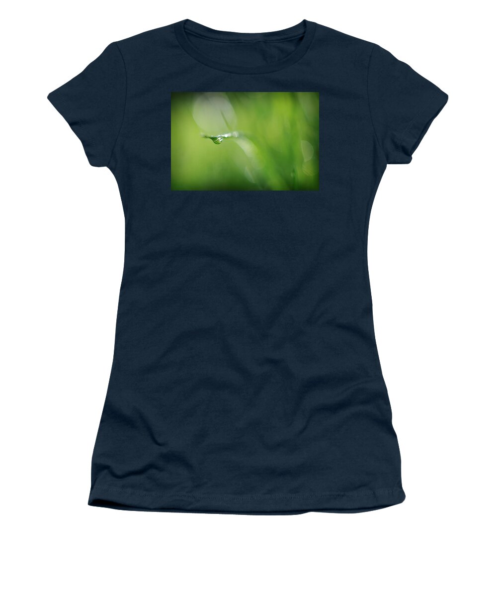 Dew Drop Women's T-Shirt featuring the photograph Beneath by Michelle Wermuth
