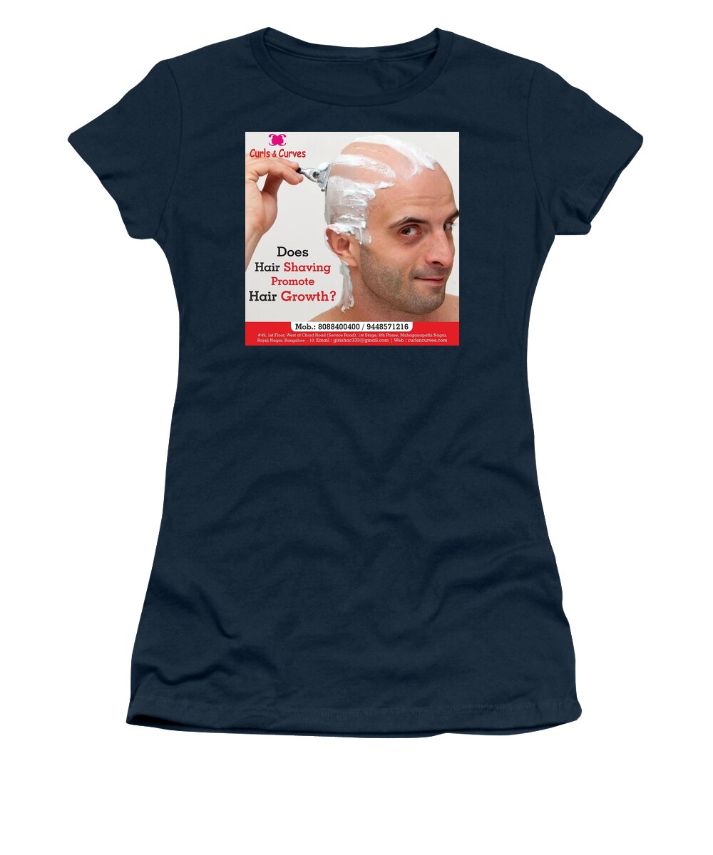 Best Hair Transplant In Bangalore Best Cosmetic Surgeon in Bangalore  Liposuction Women's T-Shirt by CurlsnCurves - Fine Art America