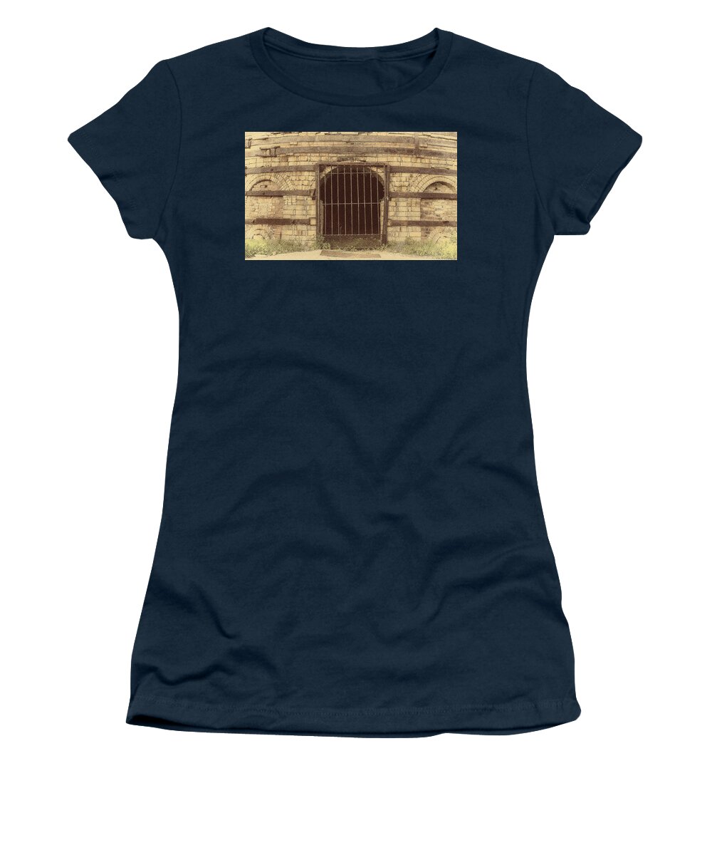 2014 Women's T-Shirt featuring the photograph Brickworks 34 by Charles Hite
