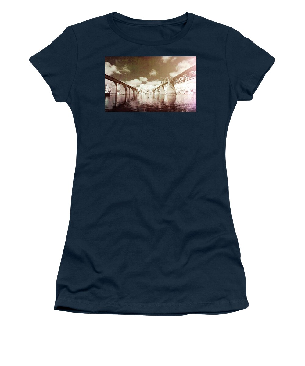 2016 Women's T-Shirt featuring the photograph Brickworks 49 by Charles Hite